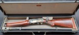 Gorgeous Grade IV Gold Inlayed Browning A5 16 ga Shotgun in Rare Early Elephant Style Case - 2 of 15