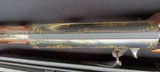 Gorgeous Grade IV Gold Inlayed Browning A5 16 ga Shotgun in Rare Early Elephant Style Case - 5 of 15