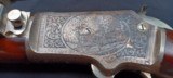 ONE OF A KIND ENGRAVED MARLIN 1897 CUSTOM ORDERED NICKEL TRIMMED HIGH GRADE - 4 of 15