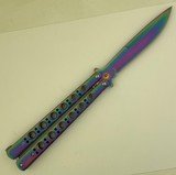 Benchmade Balisong Model 42 mint in box Rainbow 1980’s Butterfly Knife - 13 of 20