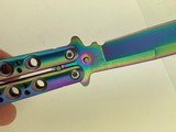 Benchmade Balisong Model 42 mint in box Rainbow 1980’s Butterfly Knife - 1 of 20