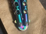 Benchmade Balisong Model 42 mint in box Rainbow 1980’s Butterfly Knife - 18 of 20