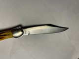 JAEGER BROS AUTOMATIC KNIFE MARINETTE WIS SAMBAR STAG OLD VINTAGE RARE - 5 of 10
