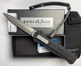 Benchmade 3300 2015 OTF NIB Infidel Out the front Black Class Knife - 1 of 11
