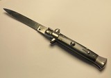 Genuine Stiletto Made In Italy Vintage 50's 60's Switchblade Automatic Horn Handle Inossidabile free shipping