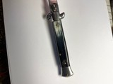 Genuine Stiletto Made In Italy Vintage 50's 60's Switchblade Automatic Horn Handle Inossidabile free shipping - 8 of 8