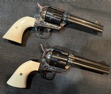 Consecutive pair of USFA, 38 Special, with ivory - 7 of 11