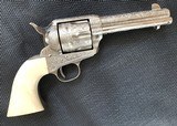 .45 Colt, John Adams SR engraved, Persinger ivory - 2 of 14