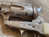 .45 Colt, John Adams SR engraved, Persinger ivory - 5 of 14