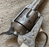 .45 Colt, John Adams SR engraved, Persinger ivory - 10 of 14