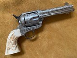 .45 Colt, John Adams SR engraved, Persinger ivory