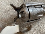 .45 Colt, John Adams SR engraved, Persinger ivory - 12 of 14