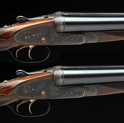 Pair Holland & Holland 12-Bore Royal Brevis