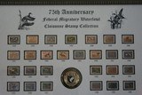 Ducks Unlimited 75th Anniversary Federal Migratory Waterfowl Cloissone Stamp Collection - Very Rare - Mint Condition