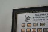 Ducks Unlimited 75th Anniversary Federal Migratory Waterfowl Cloissone Stamp Collection - Very Rare - Mint Condition - 8 of 15