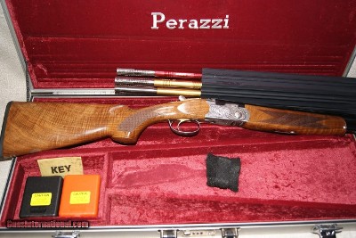 Beretta 687 Silver Pigeon II Sporting 20, 28, 410 - Perazzi Case - Custom Light Weight Color Tubes Set