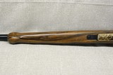 Custom Commercial FN Mauser 27 Inch Barrel 243 Win, Timney Trigger, Gorgeous Stock, Gold Game Scene, Target Crown - 4 of 14