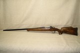 Custom Commercial FN Mauser 27 Inch Barrel 243 Win, Timney Trigger, Gorgeous Stock, Gold Game Scene, Target Crown - 14 of 14