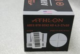 Athlon Ares BTR Gen2 HD 4.5-27×50 APRS5 FFP IR MIL Reticle - Unused - Boxed - Great Price - Nearly Half MSRP - 5 of 8