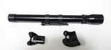 Bausch & Lomb Balvar 2-4X with B&L NO DRILL mounts Pre War Winchester 70 - 1 of 4