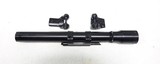 Bausch & Lomb Rochester NY Balfor 4x Scope & Mounts Near Mint - 1 of 8