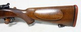 Pre War Winchester 70 375 H&H Magnum Super Grade. Early undrilled gun! - 5 of 20