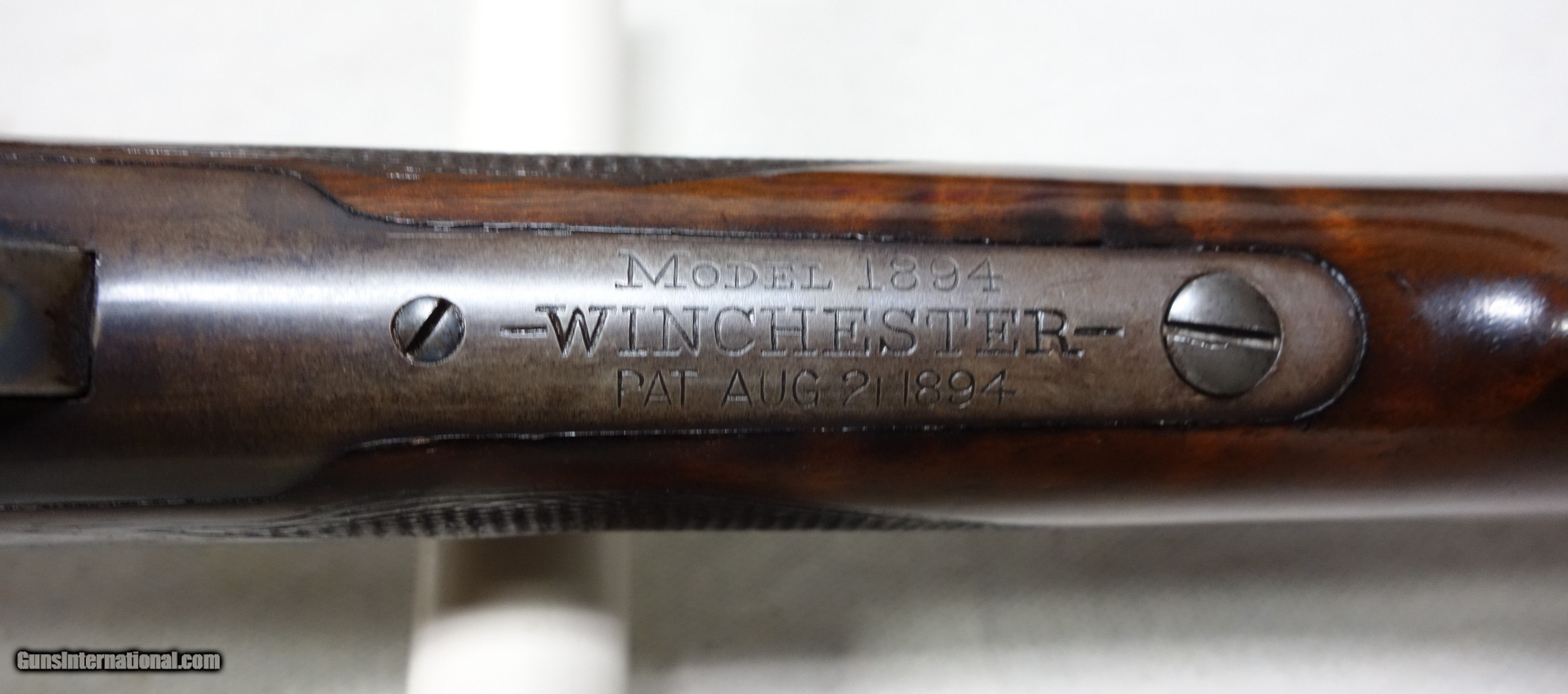 Winchester Model 1894 Deluxe rifle 30 WCF 26