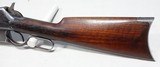 Winchester Model 1895 early FLAT SIDE rifle in 38-72 Caliber Nice! - 7 of 21