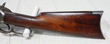 Winchester Model 1886 40-70 W.C.F. rifle. Rare antique. - 5 of 22