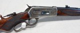 Winchester 1886 DELUXE rifle 40-65. Excellent, Antique.