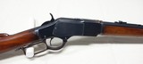 Winchester Model 1873 in scarce 22 Long caliber. Sharp gun!