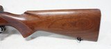 Pre 64 Winchester Model 70 .308 Featherweight. NICE early gun w/solid bolt knob, low comb, aluminum plate - 5 of 24