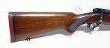 Pre 64 Winchester Model 70 .375 H&H Magnum. Straight comb stock. - 2 of 24