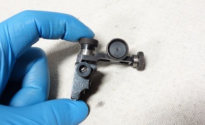 Lyman 48 WH receiver peep sight for Winchester Model 70 Target or National Match. Excellent! - Image 5 of 6