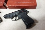 (2) Walther PPKS 7.65mm pistols. Consecutive S/N. NIB. Rare! - 3 of 25