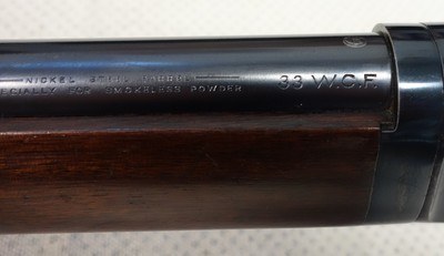 Winchester Model 1886 Lightweight Takedown rifle in 33 W.C.F. caliber - Image 9 of 23