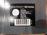 Sightron 45x45 Benchrest target scope (New) - 2 of 4