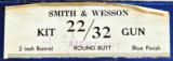 Smith & Wesson Model 43 round butt airweight kit gun- #2593 - 8 of 8