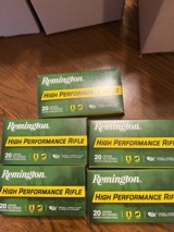 REMINGTON.
220.
SWIFT.
Ammo.
5. Boxes - 3 of 3