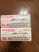 WINCHESTER.JOHN. WAYNE.32-40. Ammo - 2 of 3