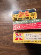 Western. Super x. 257. Robert’s.REM.257. Robert’s.Western. 250. Savage - 4 of 5