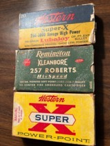 Western. Super x. 257. Robert’s.REM.257. Robert’s.Western. 250. Savage - 1 of 5