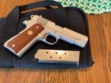 COLT. SERIES.70.45. ACP.COMBAT.COMMANDER.SATIN.NICKEL.MADE 1979. - 2 of 8