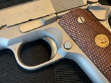 COLT. SERIES.70.45. ACP.COMBAT.COMMANDER.SATIN.NICKEL.MADE 1979. - 3 of 8