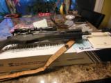 SPRINGFIELD ARMORY M1A LOADED, MA 9827 WITH EXTENDED CLUSTER RAIL, NEW IN BOX, ALL PAPERS - 1 of 7