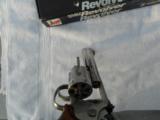 SMITH WESSON MOD 648 NO DASH, MADE 1989, 22 MAG, STAINLESS FULL UNDERLUG 6 SHOT, 99.5% CONDITION with matching box, all papers, manual, tool kit - 8 of 14