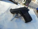 BERETTA ALLEYCAT 32 ACP DOUBLE/SINGLE ACTION BLACK with XS BIG DOT NIGHT SITE, NEAR MINT, BOX, PAPERS - 12 of 15