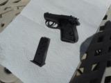 BERETTA ALLEYCAT 32 ACP DOUBLE/SINGLE ACTION BLACK with XS BIG DOT NIGHT SITE, NEAR MINT, BOX, PAPERS - 1 of 15