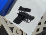 BERETTA ALLEYCAT 32 ACP DOUBLE/SINGLE ACTION BLACK with XS BIG DOT NIGHT SITE, NEAR MINT, BOX, PAPERS - 3 of 15