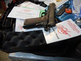 KIMBER WARRIOR SOC ,2 TONE, 45ACP, NEW IN THE MATCHING BOX, CRIMSON TRACE RED LASER UNFIRED,ALL PAPERS, MANUALFIRED,ALL PAPERS - 3 of 12